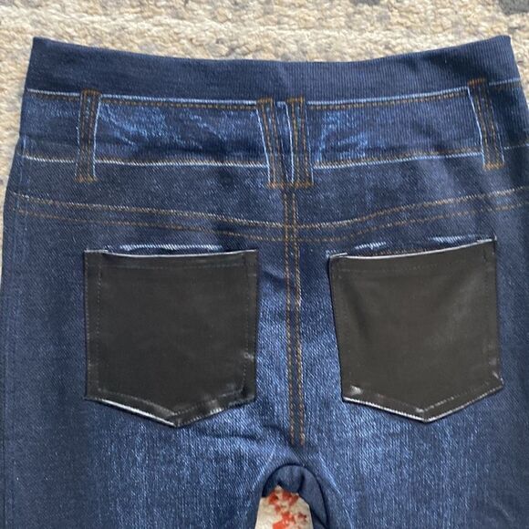Attract Power Jeggings Denim Leggings size Small - Picture 5 of 6